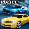Real Police Car Chase Parking Game Brick Studio