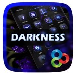 Darkness GO Launcher Theme Freedom Design