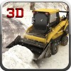 冬の雪のプラウトラックの運転 Wacky Studios -Parking, Racing & Talking3D Games