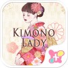 壁紙無料-Kimono Lady-かわいいきせかえ・アイコン [+]HOME by Ateam