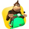 Monkey MOTO Racing 3D FooseGames