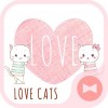 【ペア壁紙】LOVE CATS
+HOME無料きせかえ +HOME by Ateam