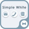 Simple White
+HOME無料きせかえ +HOME by Ateam