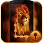 Fire Lion CM Security
Theme CheetahMobile AppLock Theme