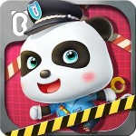 Little Panda Policeman BabyBus Kids Games