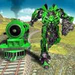 地下鉄ユーロ列車の変革ロボット戦争 White Sand – 3D Games Studio