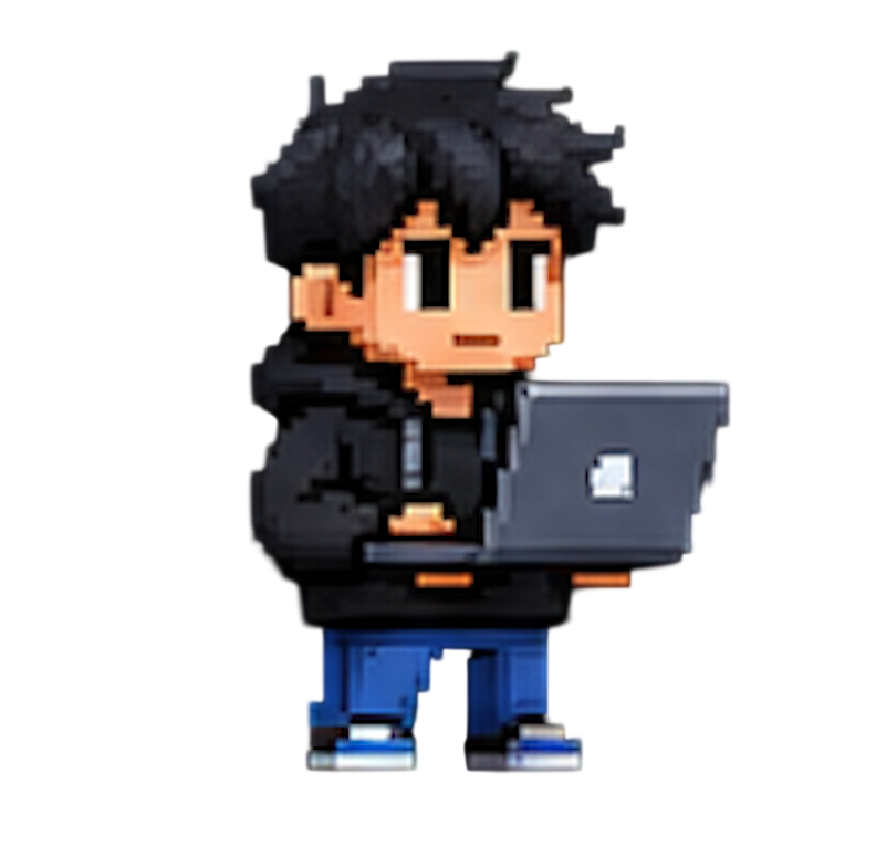 歩くキャラクター