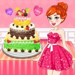 Valentine Cake Contest Color Girl Games