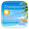 Transparent GO Weather Widgets GOLauncher EX