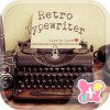 壁紙無料-Retro typewriter-オシャレきせかえ [+]HOME by Ateam