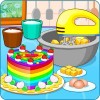 Cooking colorful cake LPRASTUDIO