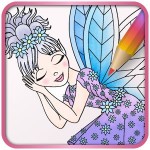 Princess coloring book Colorfit