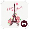 I Love Paris 壁紙きせかえ +HOME by Ateam