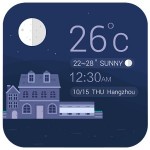 Weather clock widget
free Weather Widget Theme Dev Team