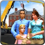 仮想父親の幸せな家の家建設サイト MobilMinds Apps